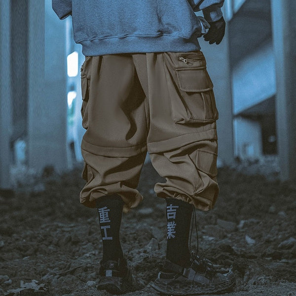 Techwear Cropped Pants