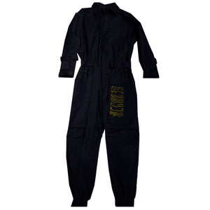 Embroidered Techwear Jumpsuit