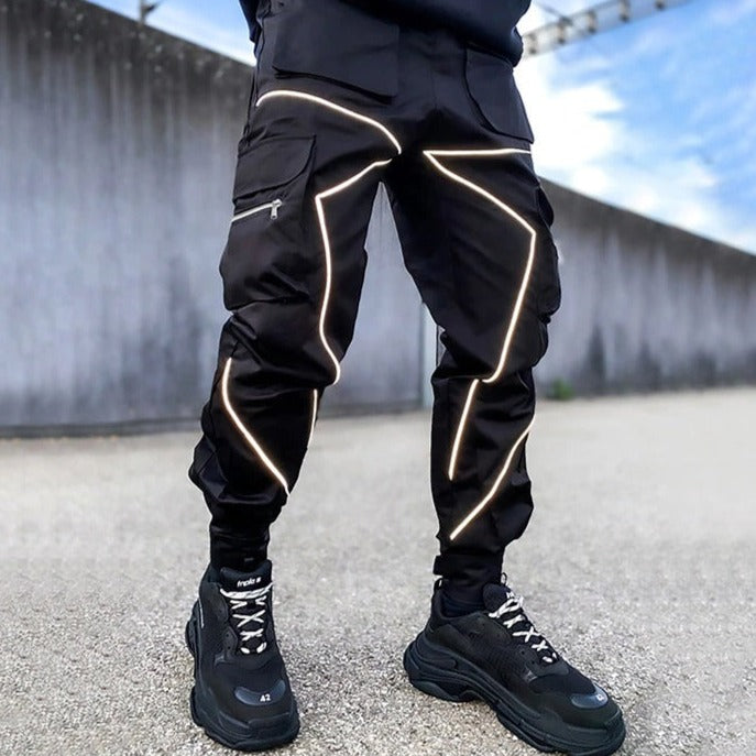 JH Green Cargo Pants tactical Japanese black Techwear cotton pants 202   INFINIT STORE