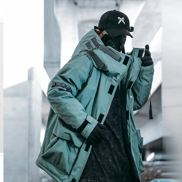 Parka Techwear Jacket – CYBER TECHWEAR