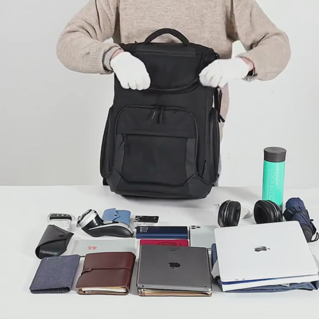 Black Utility Backpack