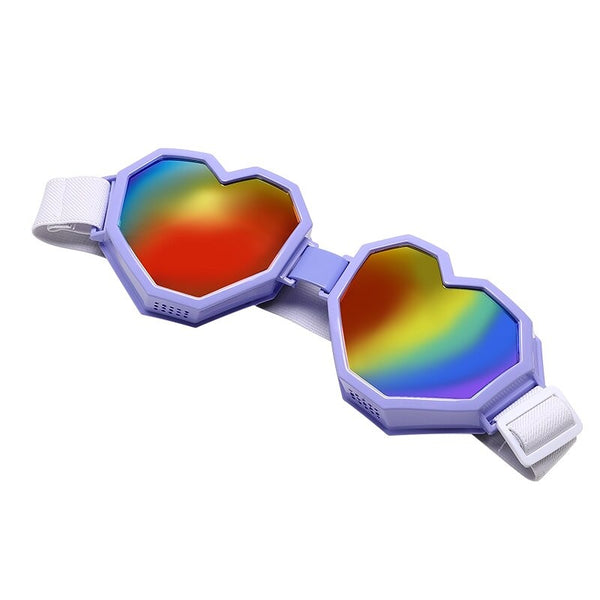 Techwear Heart Sunglasses