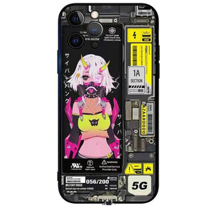 Led Cyberpunk Phone Case | CYBER TECHWEAR®