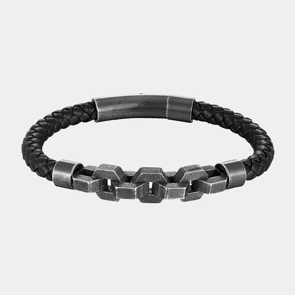 Leather Techwear Bracelet