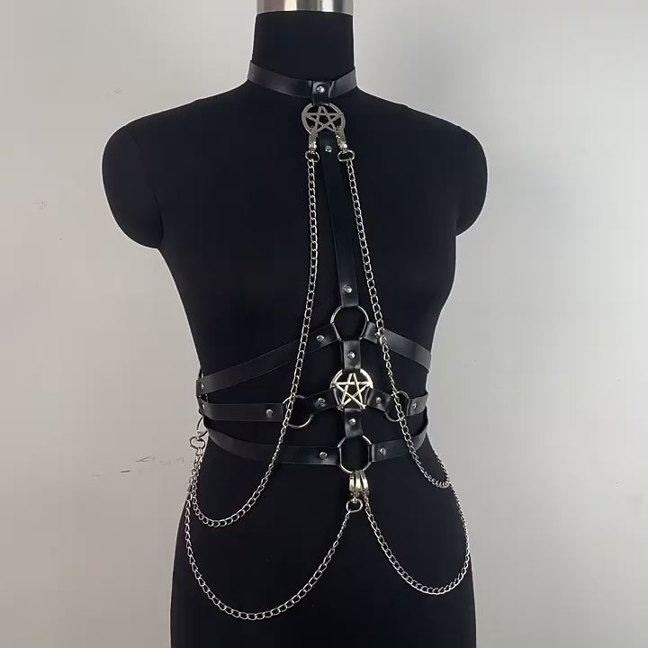 Goth Techwear Harness | CYBER TECHWEAR®