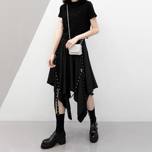 Irregular Techwear Skirt