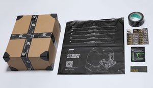 Cyberpunk Helmet Yellow | CYBER TECHWEAR®