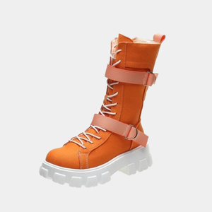 Orange Boots Techwear