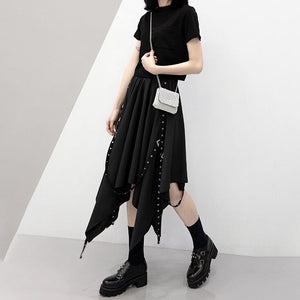 Irregular Techwear Skirt