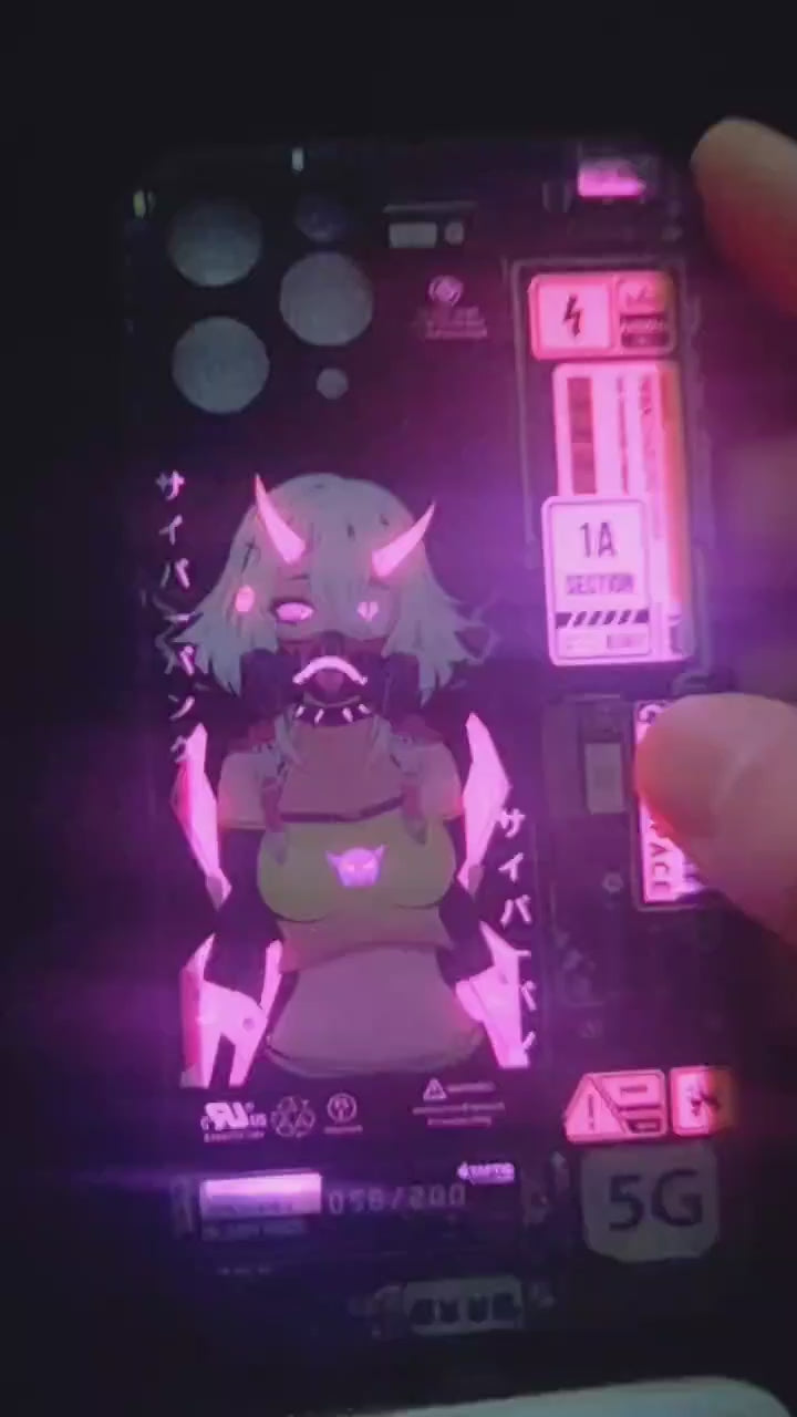 Led Cyberpunk Phone Case | CYBER TECHWEAR®