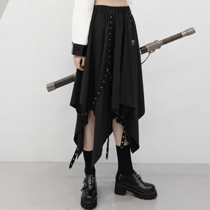Irregular Techwear Skirt