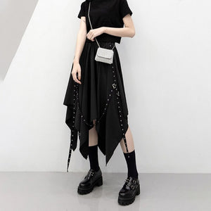 Irregular Techwear Skirt