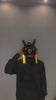 Cyberpunk Helmet Yellow | CYBER TECHWEAR®
