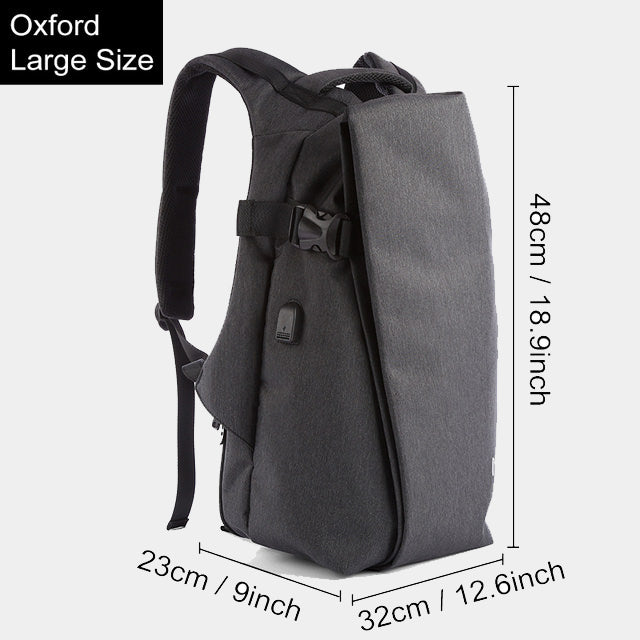 anti theft backpack stylish waterproof travel Anti-Theft Techwear Backpack