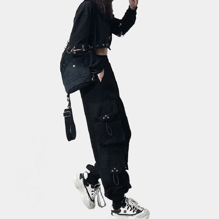 Women Techwear Cargo Pants CYBER TECHWEAR®