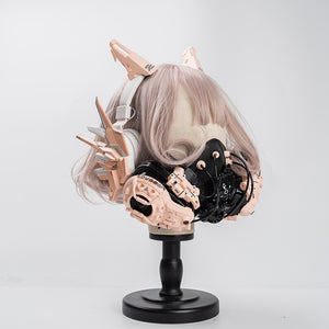 Beige Cyberpunk Mask | CYBER TECHWEAR®