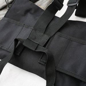 Black Chest Bag | CYBER TECHWEAR®