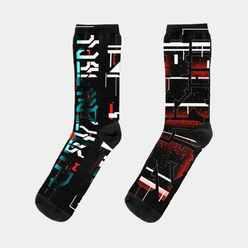 Black Techwear Socks