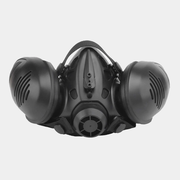 Schwarze Gesichtsmaske Techwear