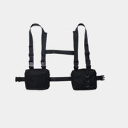 Schwarze Taktische Brusttasche