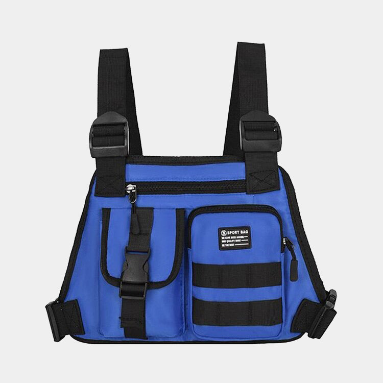 Tech Rig Bag Blue Chest Rig Bag | CYBER TECHWEAR®