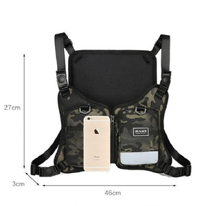 Reflective Chest Bag | CYBER TECHWEAR®