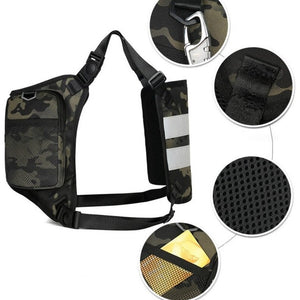 Reflective Chest Bag | CYBER TECHWEAR®