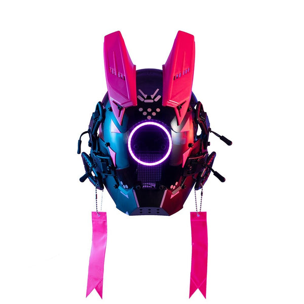 Cyberpunk Helmet Pink