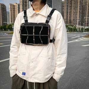 Camo Casual Chest Bag | CYBER TECHWEAR®