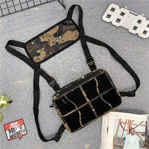 Camo Casual Chest Bag | CYBER TECHWEAR®