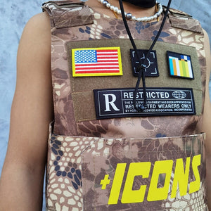 Camo Techwear Vest | CYBER TECHWEAR®