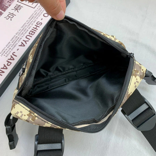 Camo Utility Chest Bag | CYBER TECHWEAR®