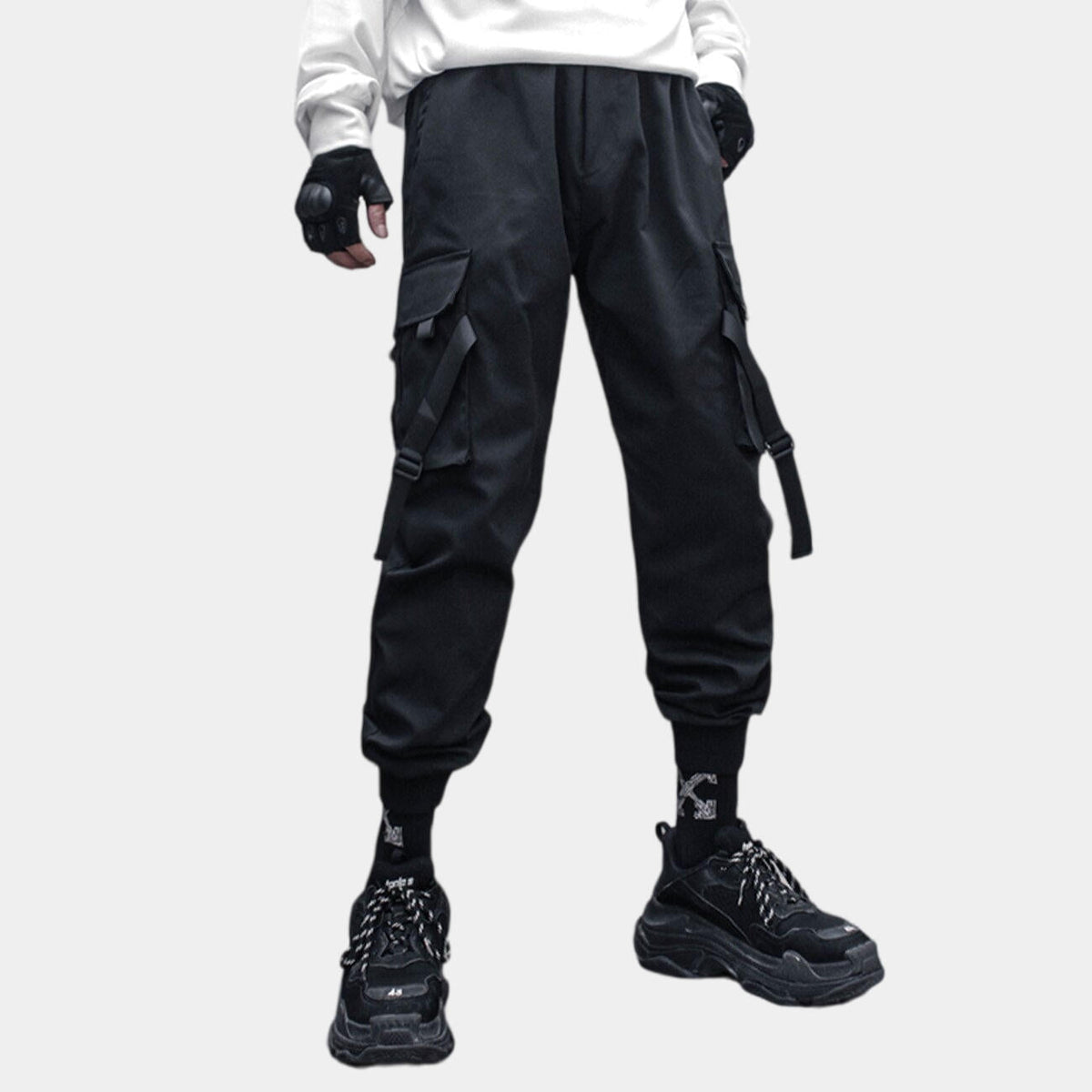 Cargo Pants Ribbons | CYBER TECHWEAR®