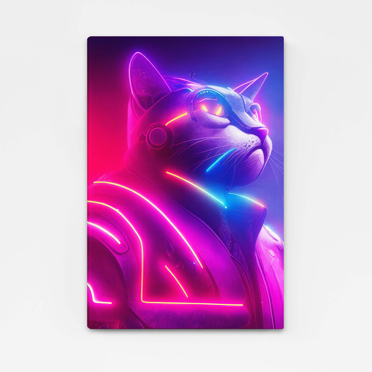 Cat Cyberpunk Art | CYBER TECHWEAR®