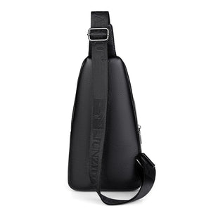 Chest Bag Leather | CYBER TECHWEAR®