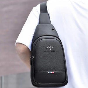 Chest Bag Leather | CYBER TECHWEAR®