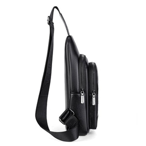 Chest Bag Leather | CYBER TECHWEAR®