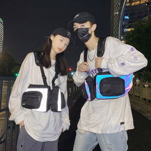 Chest Bag Reflective | CYBER TECHWEAR®
