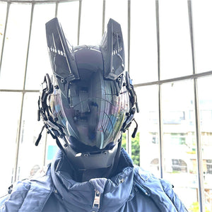Classic Cyberpunk Helmet | CYBER TECHWEAR®
