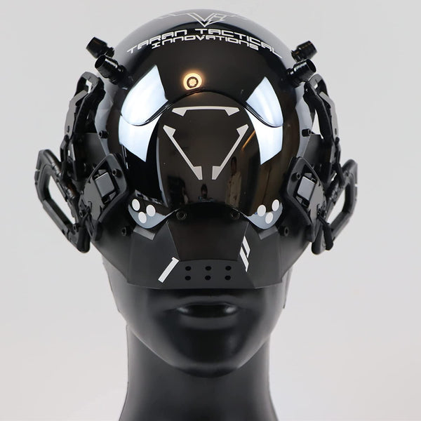 Combat Cyberpunk Helmet | CYBER TECHWEAR®