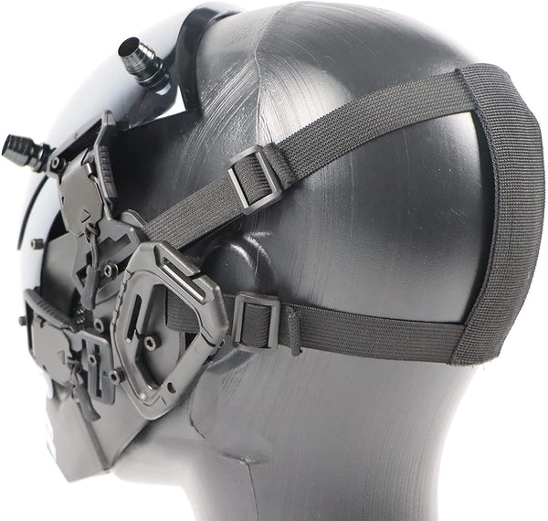 Combat Cyberpunk Helmet | CYBER TECHWEAR®