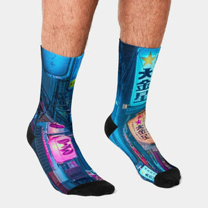 Cyber Punk Socks