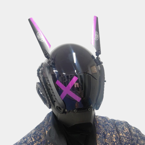 Cyberpunk Bike Helmet