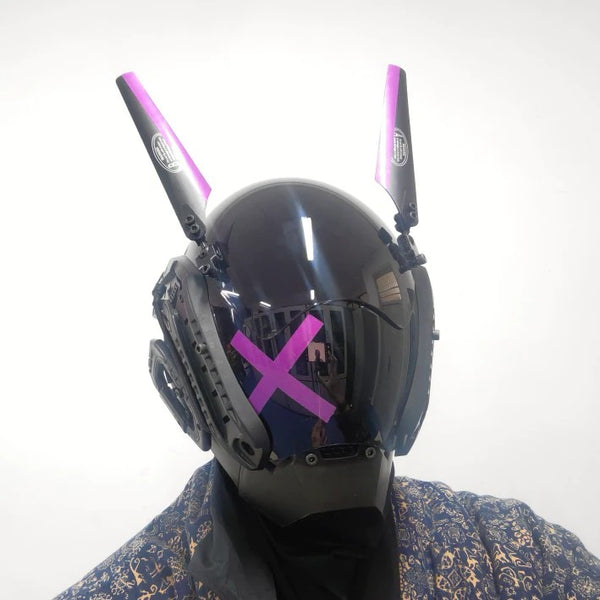Cyberpunk Bike Helmet | CYBER TECHWEAR®