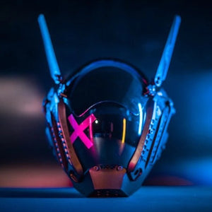 Cyberpunk Bike Helmet | CYBER TECHWEAR®