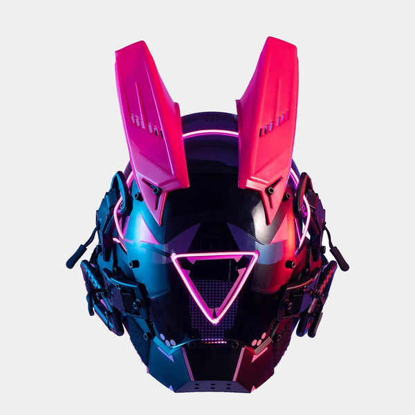 Cyberpunk Helmet Pink