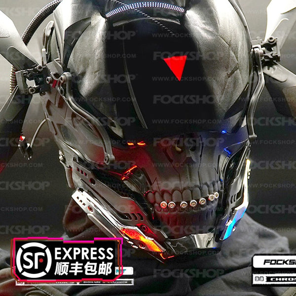 Cyberpunk Helmet Skull | CYBER TECHWEAR®