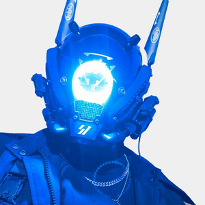 Cyberpunk LED Helmet
