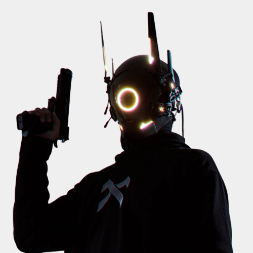 Cyberpunk Helmet Costume | CYBER TECHWEAR®