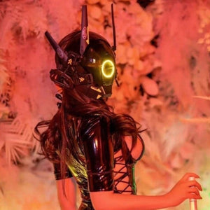 Cyberpunk Helmet Costume | CYBER TECHWEAR®